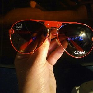 Chloe aviator sunglasses